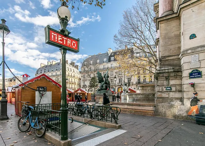 Mba Splendide Saint-michel Centre Apartman Párizs